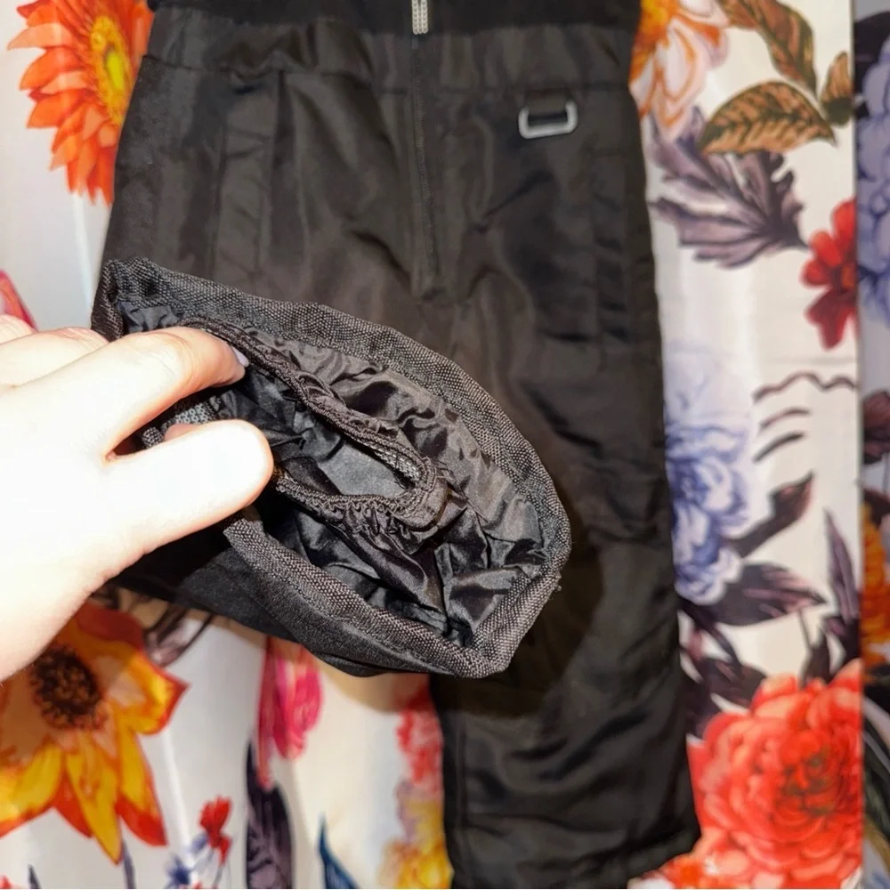 Cherokee Kids Unisex Black Snow Bib
